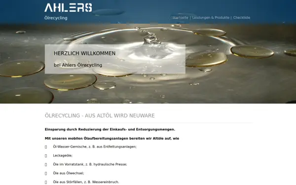 ahlers-oelrecycling.de