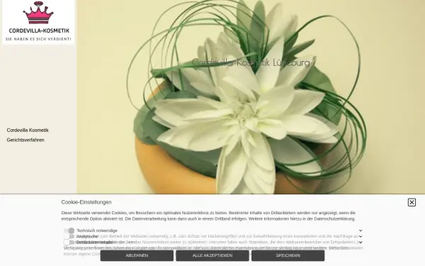 www.cordevilla-kosmetik.de
