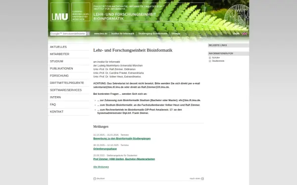www.bio.ifi.lmu.de