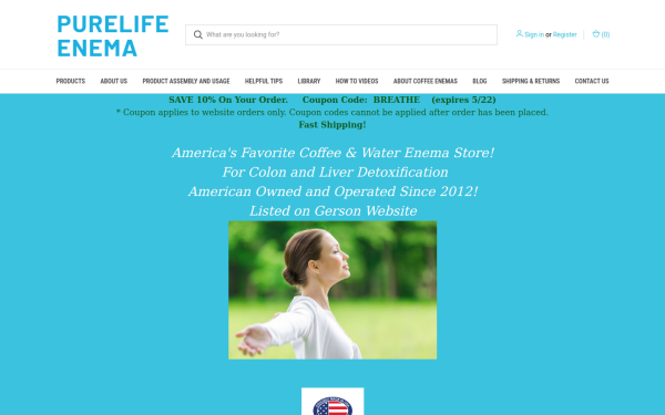 www.purelifeenema.com