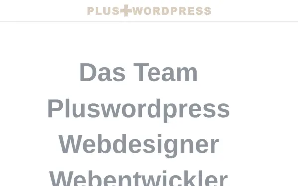 pluswordpress.de