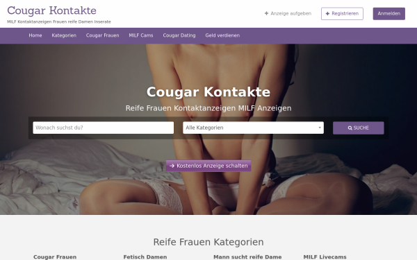 cougarkontakte.com
