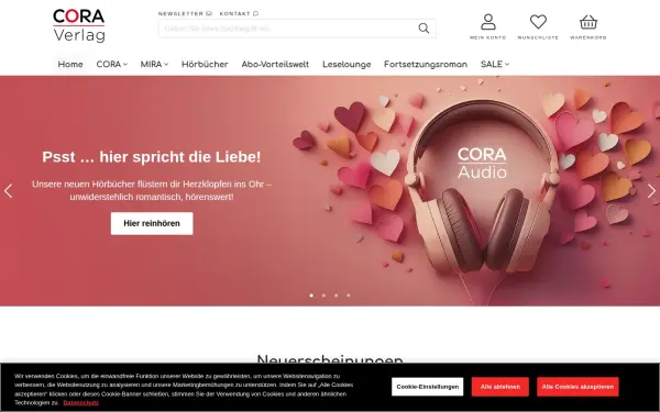 www.cora.de