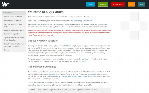 kivy-garden.github.io