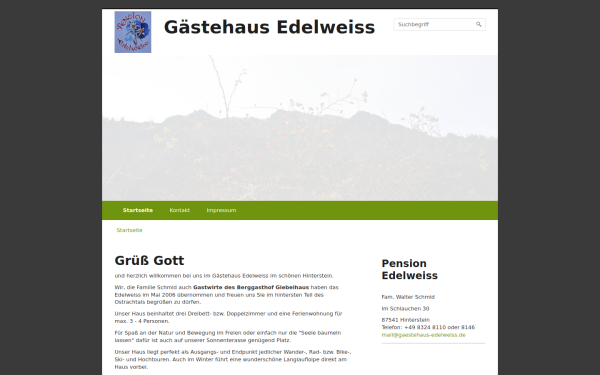 gaestehaus-edelweiss.de