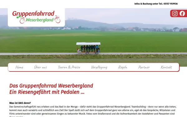 www.gruppenfahrrad-weserbergland.de