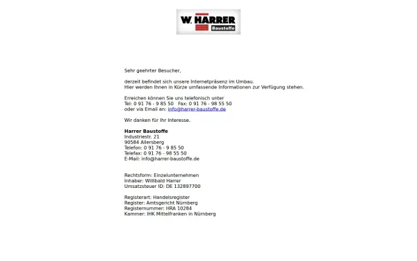 harrer-baustoffe.de