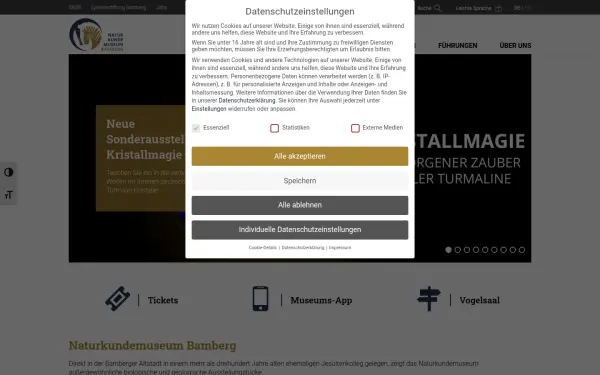 www.naturkundemuseum-bamberg.de