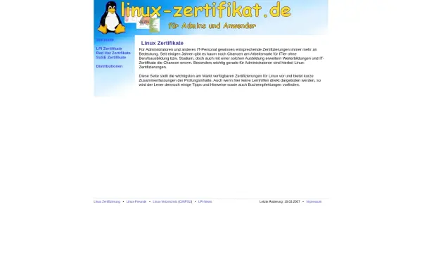 linux-zertifikat.de