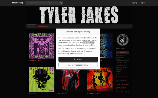 tylerjakes.bandcamp.com