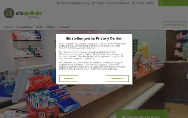 www.alte-apo-heroldsberg.de