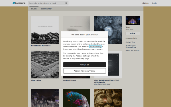 vizar.bandcamp.com