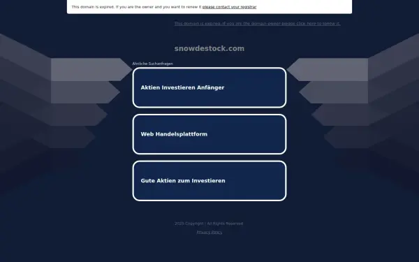 snowdestock.com