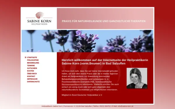 www.heilpraktikerin-sabine-korn.de