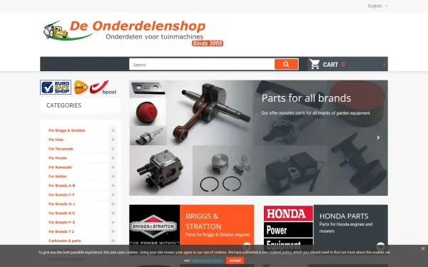 deonderdelenshop.be