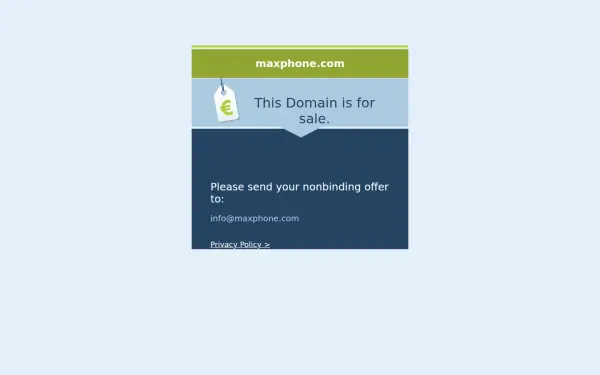 www.maxphone.com
