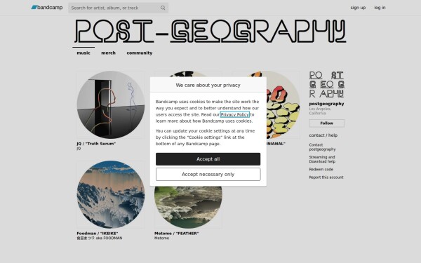 postgeography.bandcamp.com