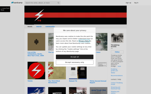 throbbinggristle.bandcamp.com