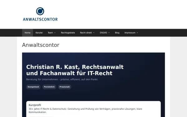 www.anwaltscontor.de