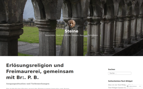 steindesanstoss.blog