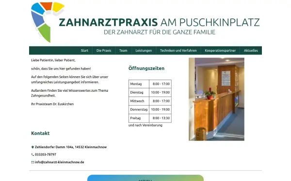 www.zahnarzt-kleinmachnow.de