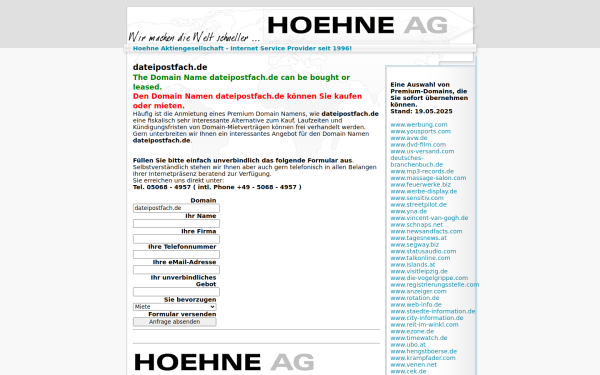 dateipostfach.de