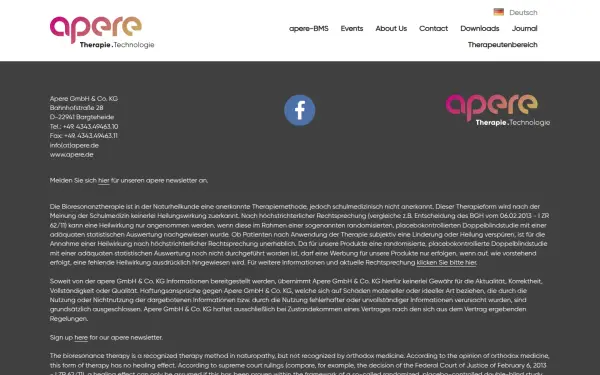 www.apere.de