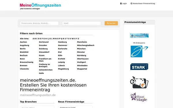 meineoeffnungszeiten.de
