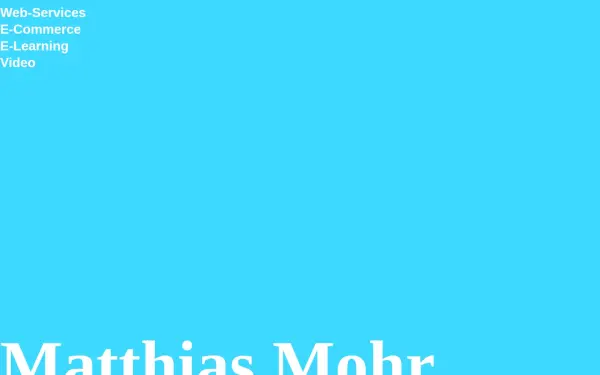 matthiasmohr.com