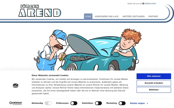 www.arend-karosserie-lack.de