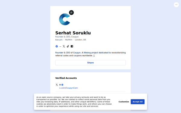 serhatsoruklu.bio