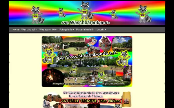 www.waschbaerenbande.de