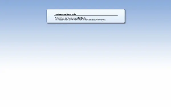 metaconsultants.de