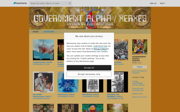governmentalpha.bandcamp.com