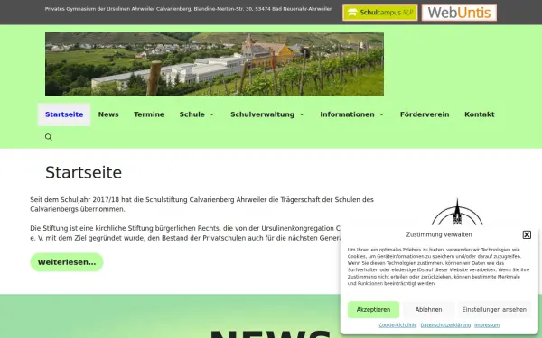 www.gymnasium-calvarienberg.de