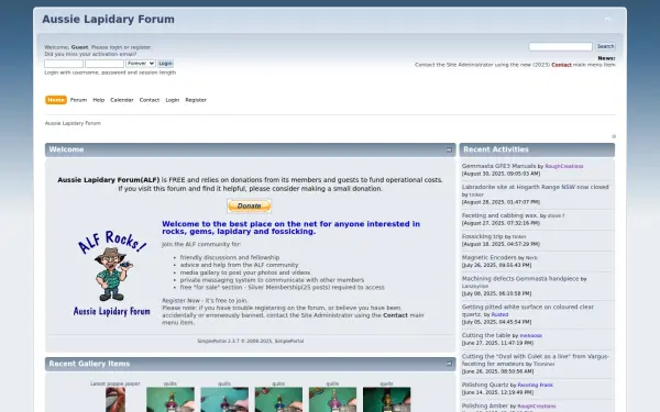 aussielapidaryforum.com