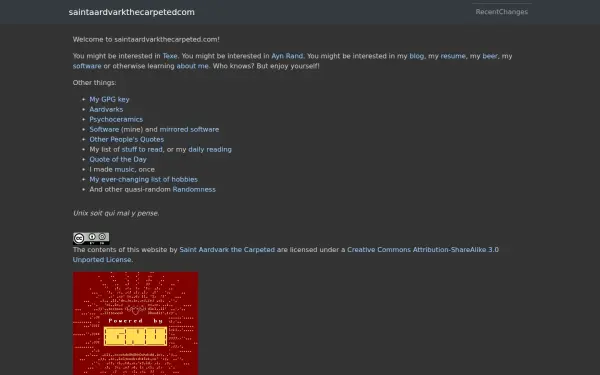 saintaardvarkthecarpeted.com