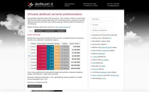 www.dedikuoti.lt