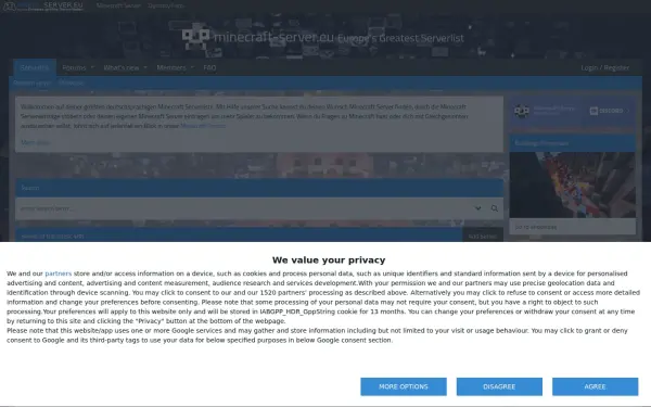 minecraft-server.eu