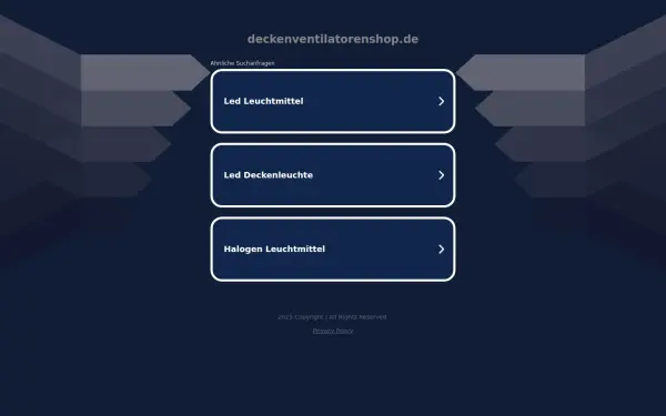 deckenventilatorenshop.de