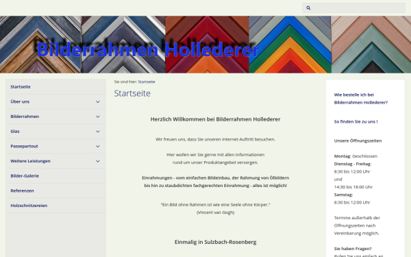 bilderrahmen-hollederer.de
