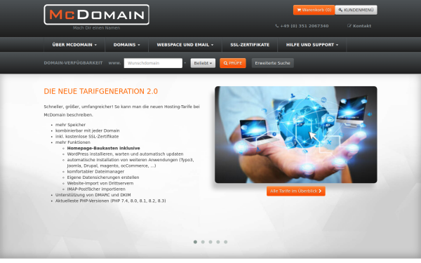 www.mcdomain.de