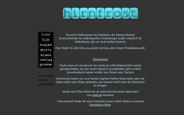 www.hirnfrost-medien.de