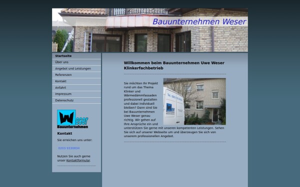 www.bauunternehmen-weser.de