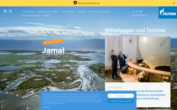 www.gazprom.de
