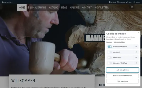 www.bildhauerhaus-albert.de