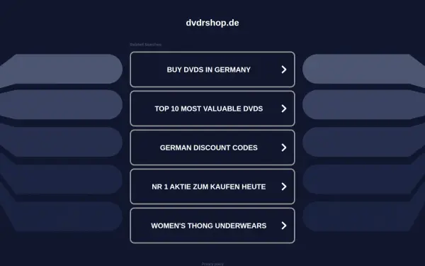 dvdrshop.de