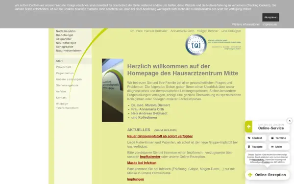 www.hausaerzte-medicus.de