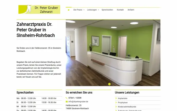 www.drpetergruber.de
