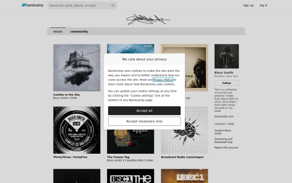 biscosmith.bandcamp.com